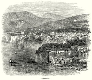 Sorrento (grabado) de English School