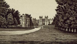 Frente sur, Castillo de Windsor de English School