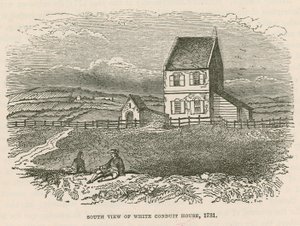 Vista sur de White Conduit House, Islington, Londres de English School