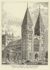 Catedral de Southwell, desde el noroeste