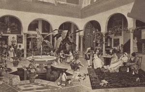 Interior español (cromolito)