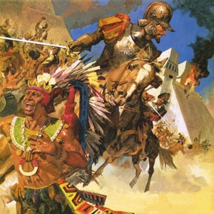 Búsqueda española de oro azteca