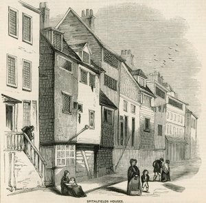 Casas de Spitalfields de English School