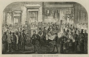 Mercado de la miseria, St Luke, Londres de English School