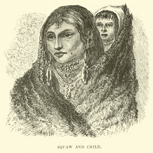 Mujer india y niño