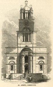 Iglesia de Santa Ana, Limehouse, Londres de English School