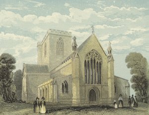 Catedral de St Asaphs, Extremo Oeste de English School