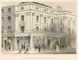 St Brides Avenue, Fleet Street, Londres de English School