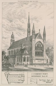 Iglesia St Cuthberts, Kensington de English School
