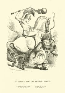 San Jorge y el dragón chino