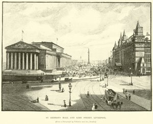 St Georges Hall y Lime Street, Liverpool de English School