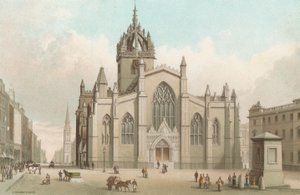 Catedral de St Giles y High Street - Edimburgo