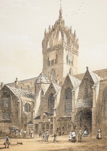 Catedral de San Giles o la Alta Iglesia de Edimburgo, de 