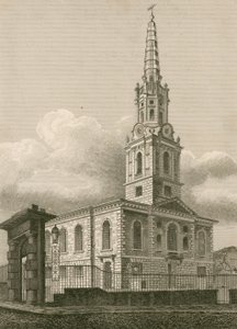 St Giles in the Fields, Londres de English School