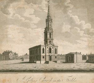 St Giles in the Fields, Londres de English School