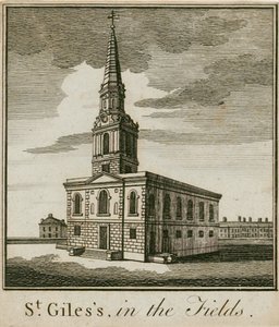 St Giles in the Fields, Londres de English School