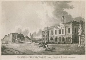 Capilla de St James, Tottenham Court Road, Londres