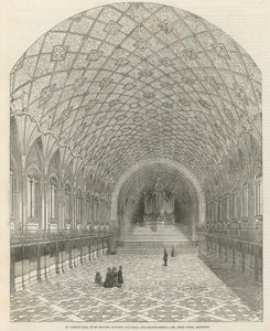 St Jamess Hall, a ser erigido entre Picadilly y Regent Street de English School