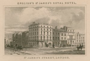 Hotel Real de St James, St James Street, Londres de English School