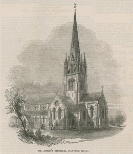 Iglesia de St Johns, Notting Hill, Londres de English School