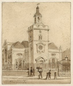 Santa María, Whitechapel, Londres de English School