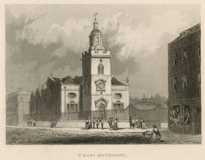 Santa María, Whitechapel, Londres de English School
