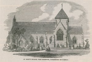 Iglesia de St Mary, West Brompton, Londres de English School
