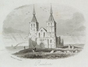 Iglesia de St Mary en Reculver de English School