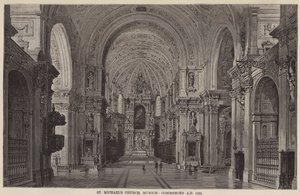 Iglesia de San Miguel, Múnich, comenzada en 1538 d.C. de English School