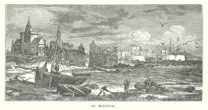 St Monance (grabado) de English School
