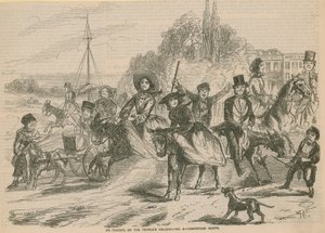 San Lunes, o el día festivo de la gente en Hampstead Heath de English School