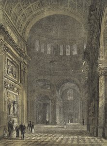 Catedral de San Pablo, Interior de la Cúpula, mirando hacia el Transepto Norte de English School