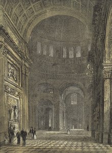 Catedral de San Pablo, Interior de la Cúpula, mirando hacia el Transepto Norte de English School