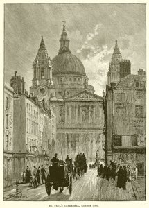 Catedral de San Pablo, Londres (1890) de English School