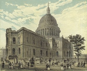 Catedral de San Pablo, Vista Noreste de English School