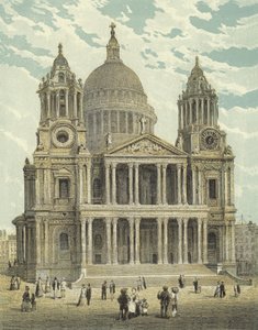 Catedral de San Pablo, El Frente Occidental de English School