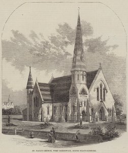 Iglesia de San Pablo, West Smethwick, South Staffordshire de English School