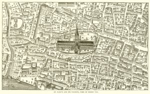 San Pablo y sus alrededores, época de Enrique VIII de English School