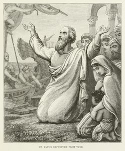 La partida de San Pablo de Tiro de English School