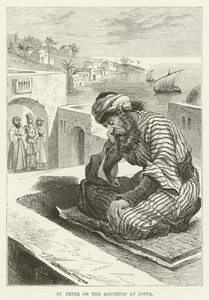 San Pedro en la azotea en Joppe