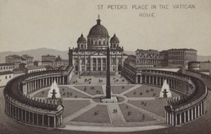 Plaza de San Pedro, Ciudad del Vaticano, Roma, Italia de English School