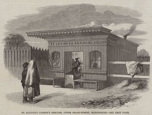Refugio para Cocheros de St Saviour, Upper Brook-Street, Manchester de English School