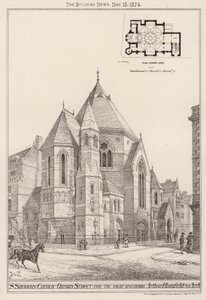 Iglesia de San Salvador, Oxford Street, para sordos y mudos de English School