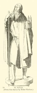 San Sebaldo, de la estatua de Peter Vischer de English School