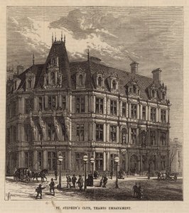 St Stephens Club, Thames Embankment de English School
