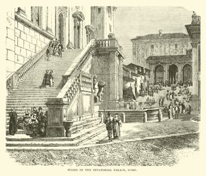 Escaleras del Palacio Senatorial, Roma de English School
