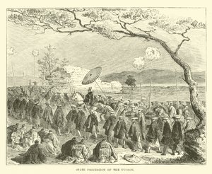 Procesión estatal del Tycoon de English School