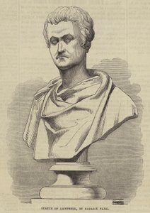 Estatua de Campbell, por Patrick Park (grabado) de English School