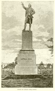 Estatua del Capitán Cook, Sídney de English School