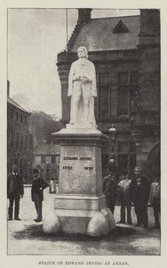 Estatua de Edward Irving en Annan